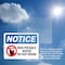 Signmission Non-Potable Water Do Not Drink Sign With Symbol, 14 in W x Rectangle, Vinyl Decal OS-2PACK-NS-D-1014-L-15093 - alternate 5